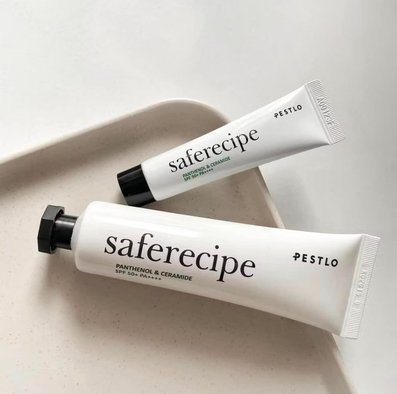  Kem Chống Nắng Vật Lý, Kiềm Dầu Pestlo Safe Recipe Sun Essence SPF50+ PA++++ 50ml 