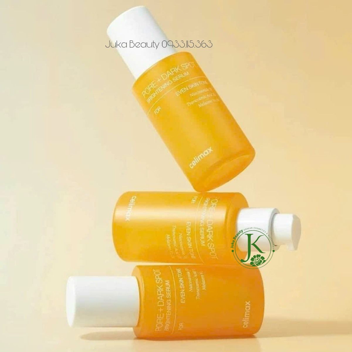  Tinh Chất Dưỡng Trắng, Cải Thiện Da Không Đều Màu Celimax Pore + Dark Spot Brightening Serum 30ml 