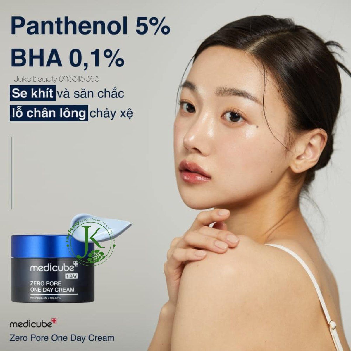  Kem Dưỡng ẩm, Thu Nhỏ Lỗ Chân Lông Medicube Zero Pore One Day Cream 50ml 