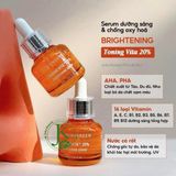 Tinh Chất Dưỡng Sáng Và Chống Oxy Hóa Bring Green Toning Vita 20% Brightening Serum 25ml (CAM) 