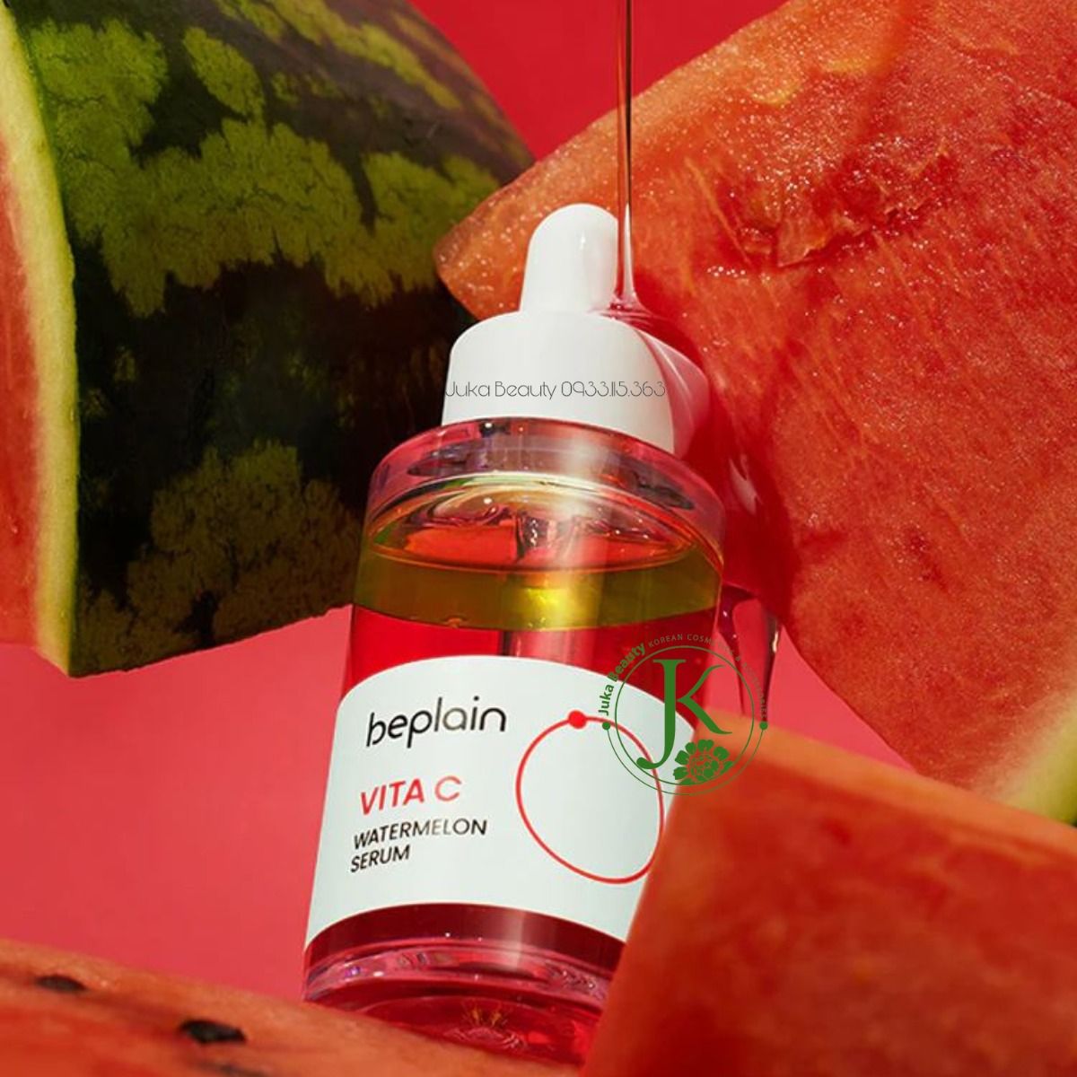  Tinh Chất Dưỡng Sáng Da Beplain Vita C Watermelon Serum 30ml 