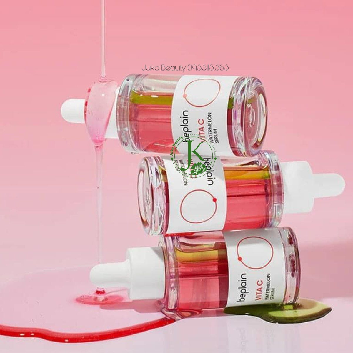  Tinh Chất Dưỡng Sáng Da Beplain Vita C Watermelon Serum 30ml 