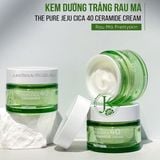  Kem Dưỡng Rau Má, Dưỡng Trắng PrettySkin The Pure Jeju Cica 40 Ceramide Cream 52ml 