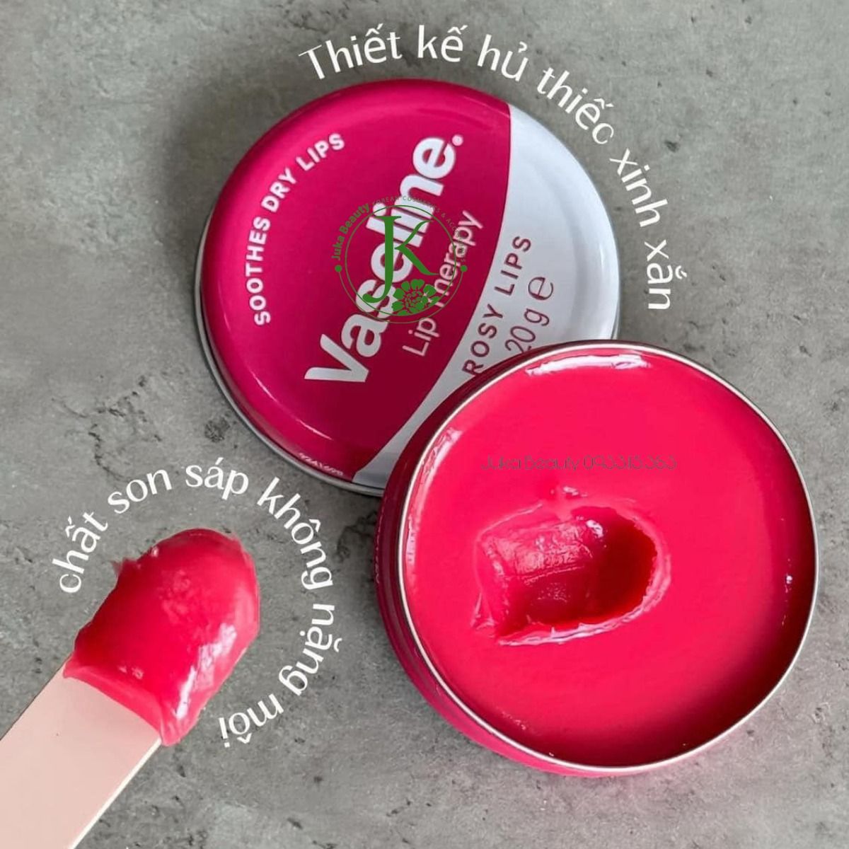  Sáp Dưỡng Môi Vaseline Lip Therapy Rosy Lip 20g 