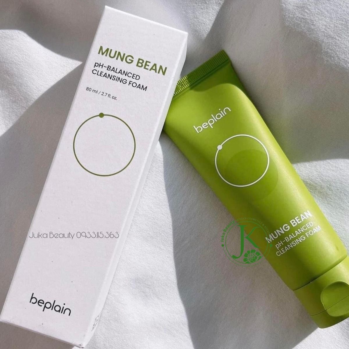  Sữa Rửa Mặt Đậu Xanh Cân Bằng Độ PH Beplain Mung Bean PH-Balanced Cleansing Foam 