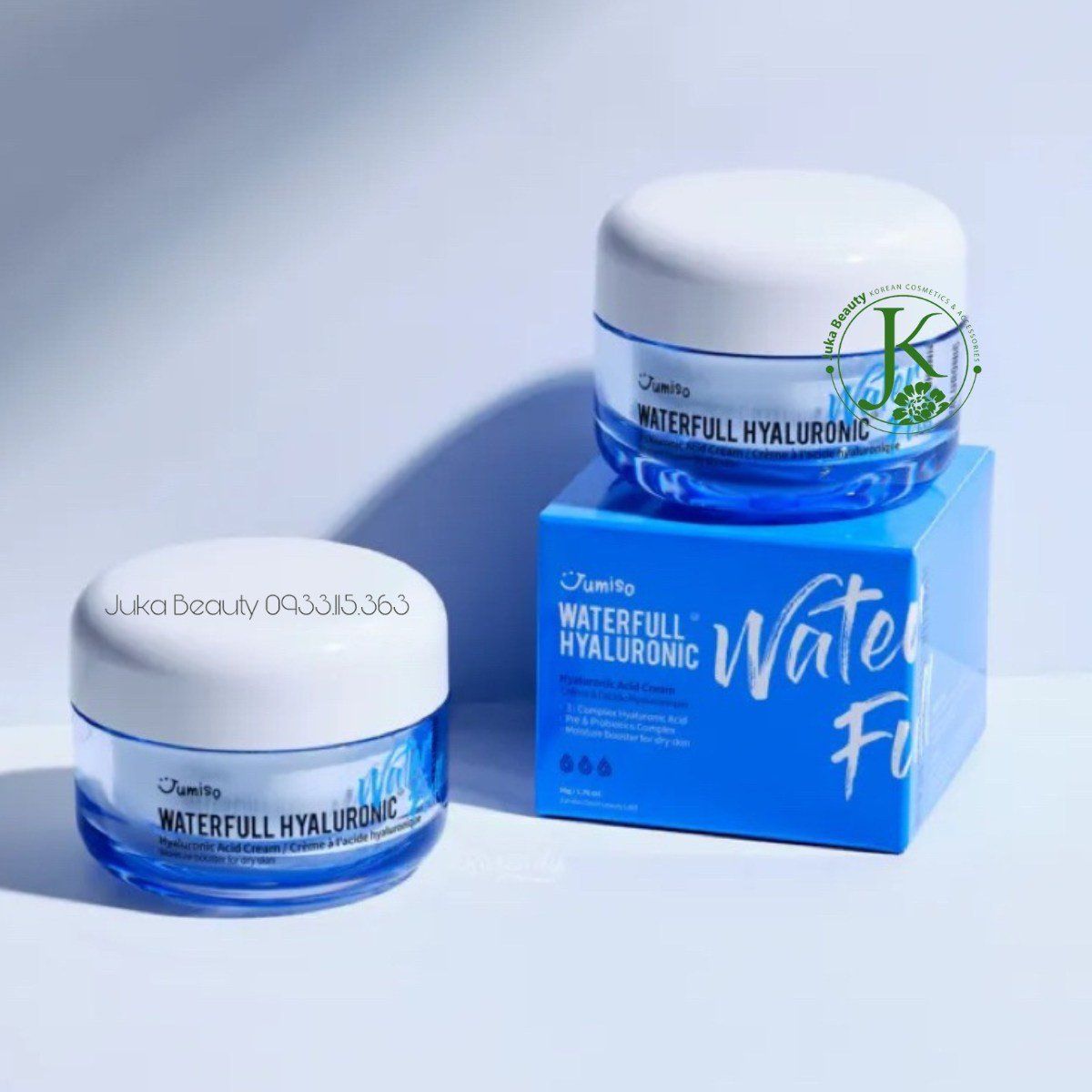  Kem Dưỡng Ẩm, Cấp Nước Jumiso Waterfull Hyaluronic Acid Cream 100ml 