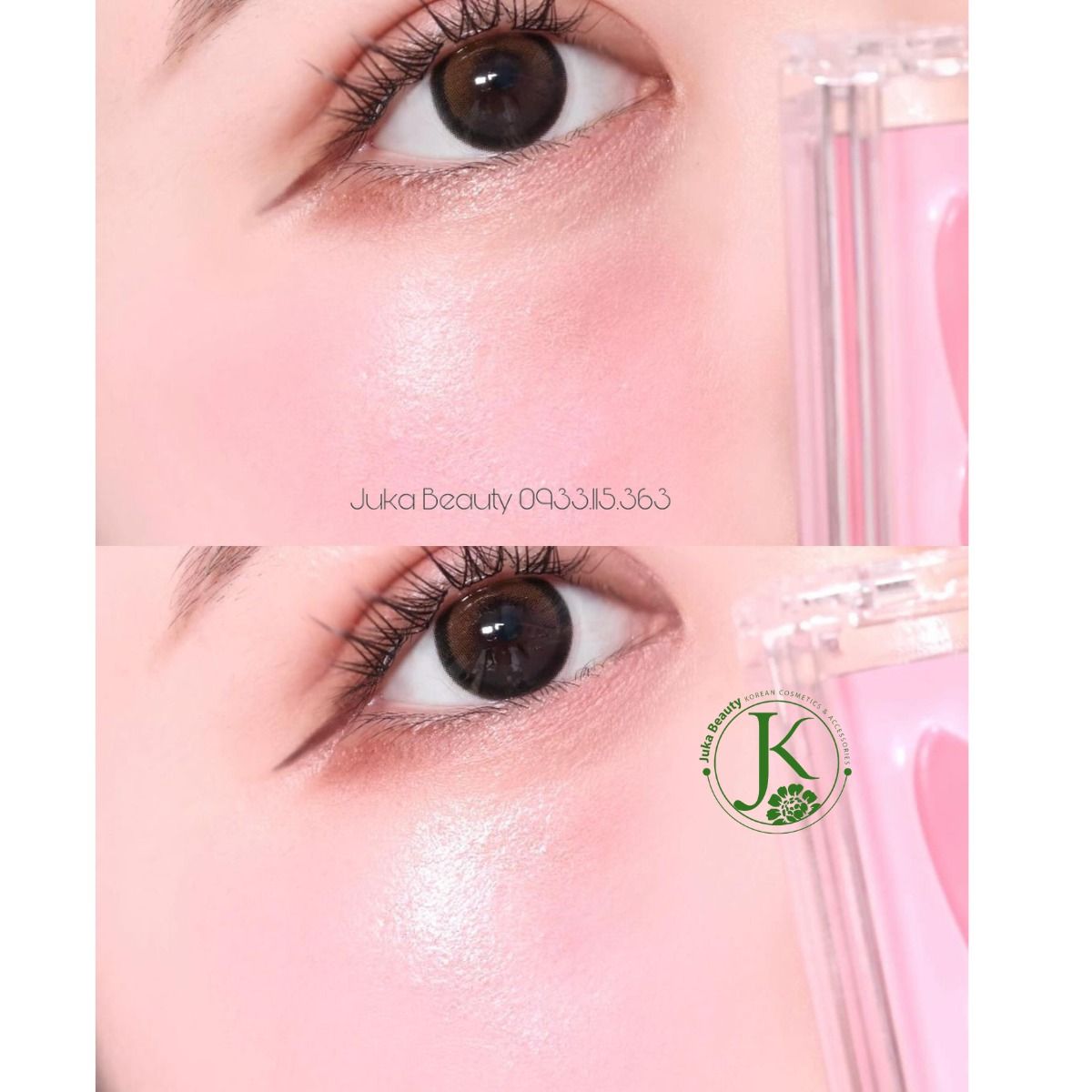  Má Hồng Dạng Kem Kèm Highlight Black Rouge Dewy Whip Cheek And Beam 11.5g 