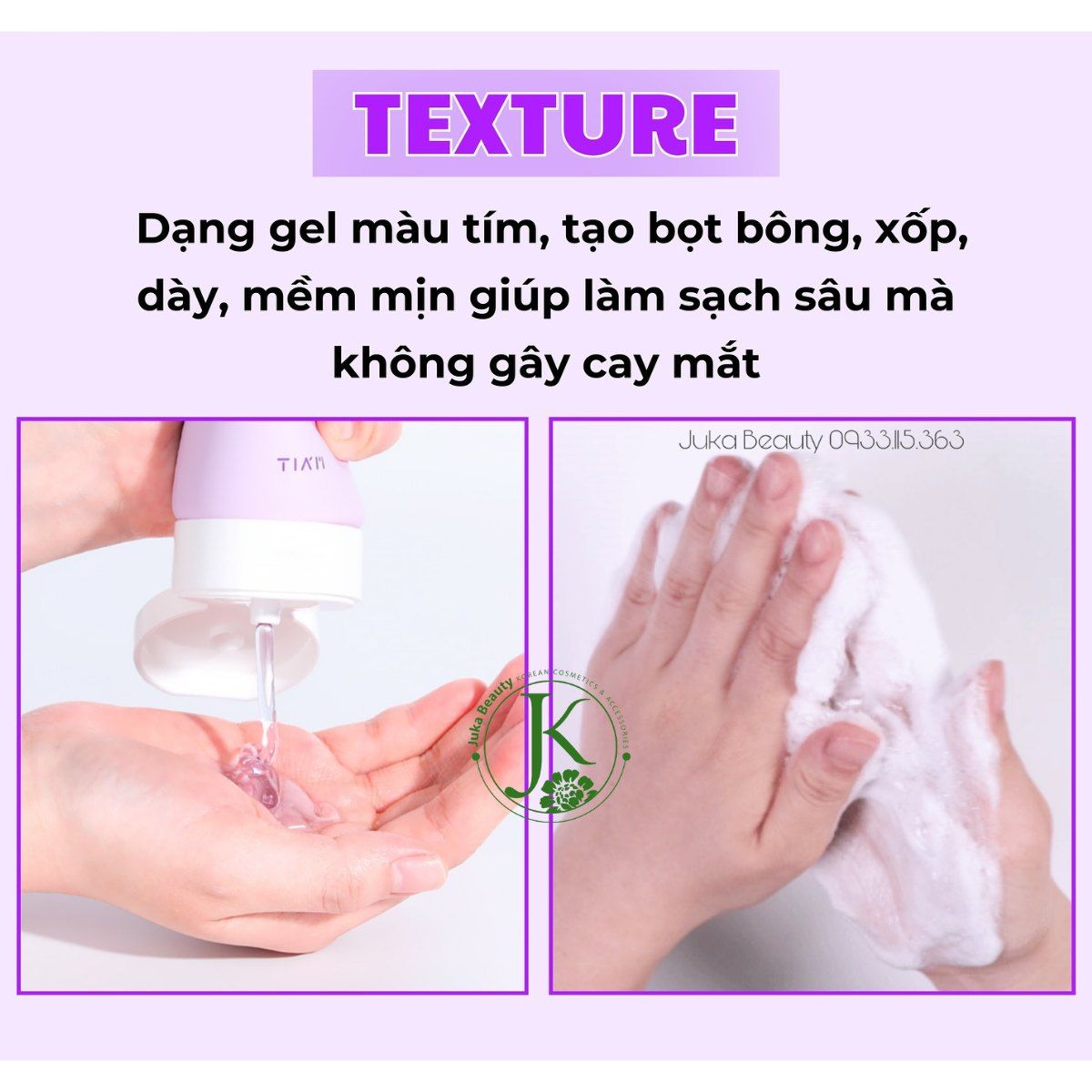  Sữa Rửa Mặt Làm Dịu, Phục Hồi Tiam Snail & Azulene Low PH Cleanser 