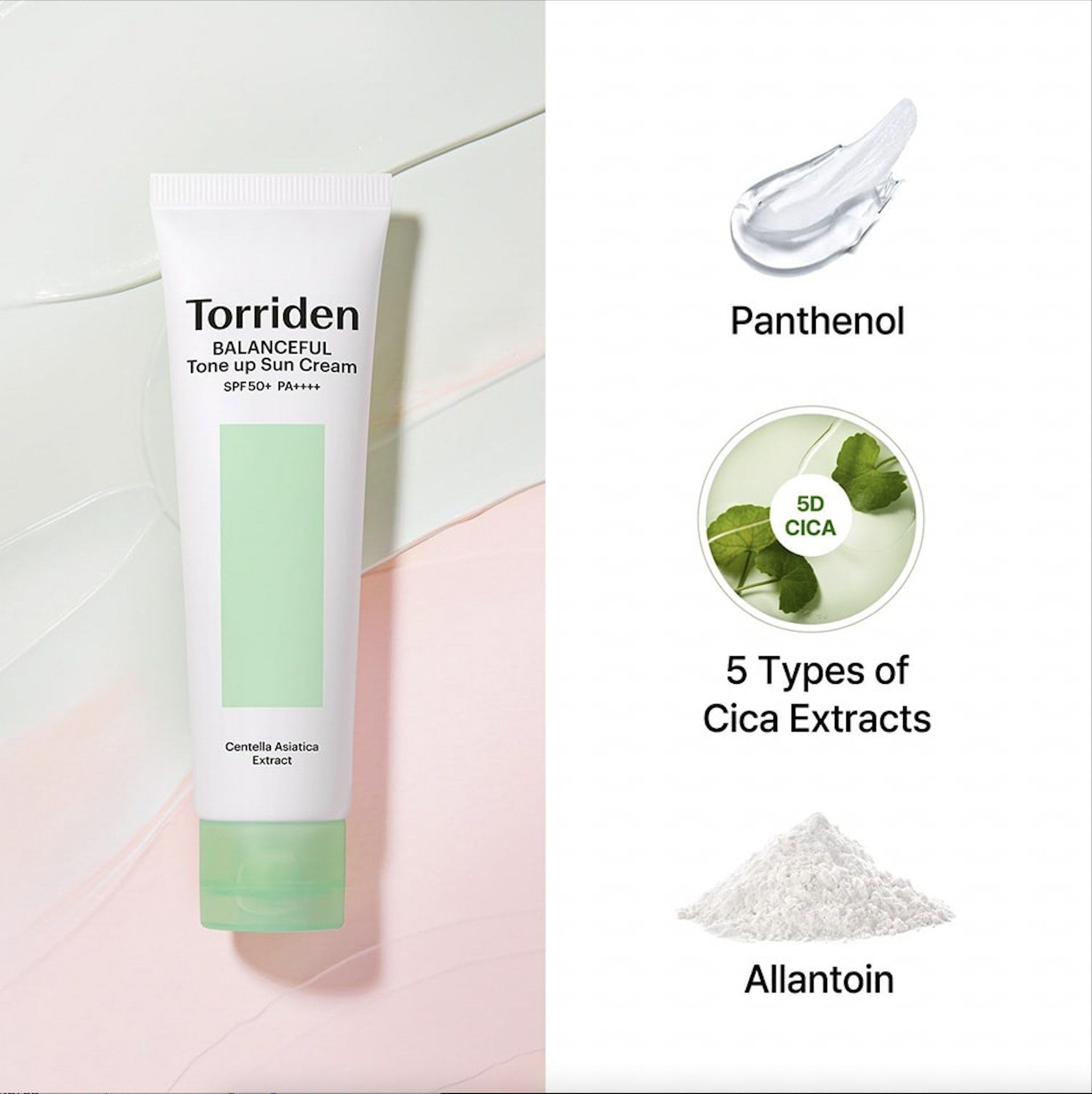  Kem Chống Nắng Nâng Tone, Kiềm Dầu Torriden Balanceful Tone up Sun Cream SPF50+ PA++++ 60ml 
