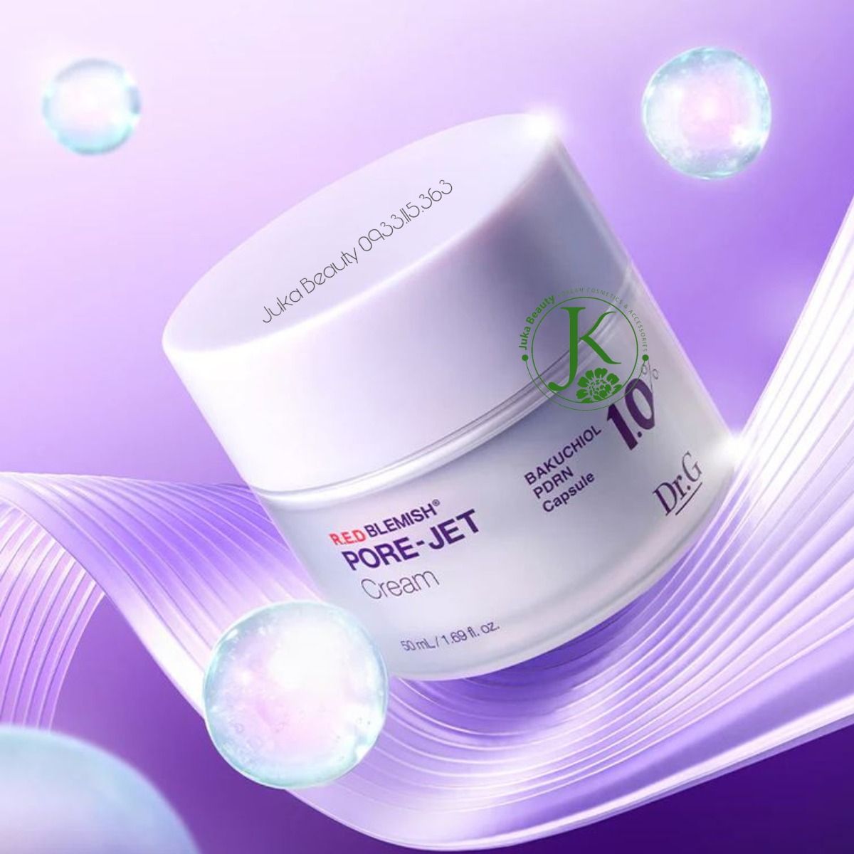  Kem Dưỡng Chống Lão Hóa DR.G R.E.D Blemish Bakuchiol 1.0% Pore Jet Cream 50ml 