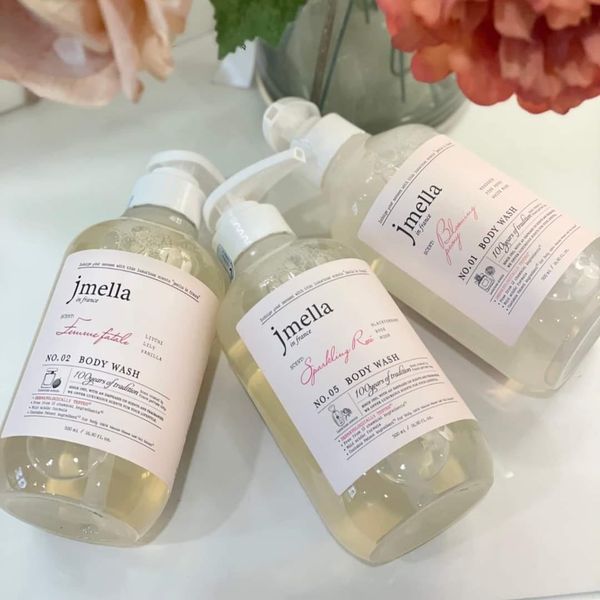  Sữa Tắm Hương Thơm Nước Hoa Jmella In France Body Wash 500ML/ 1000ML 