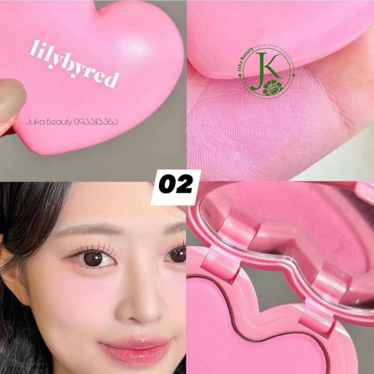  Má Hồng Dạng Kem Lilybyred Luv Beam Cheek Balm 3.5g 