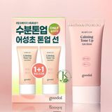  Kem Chống Nắng Nâng Tone Trắng Hồng Goodal Calming Moisture Tone Up Sun Cream SPF50+ PA++++ 50ml 
