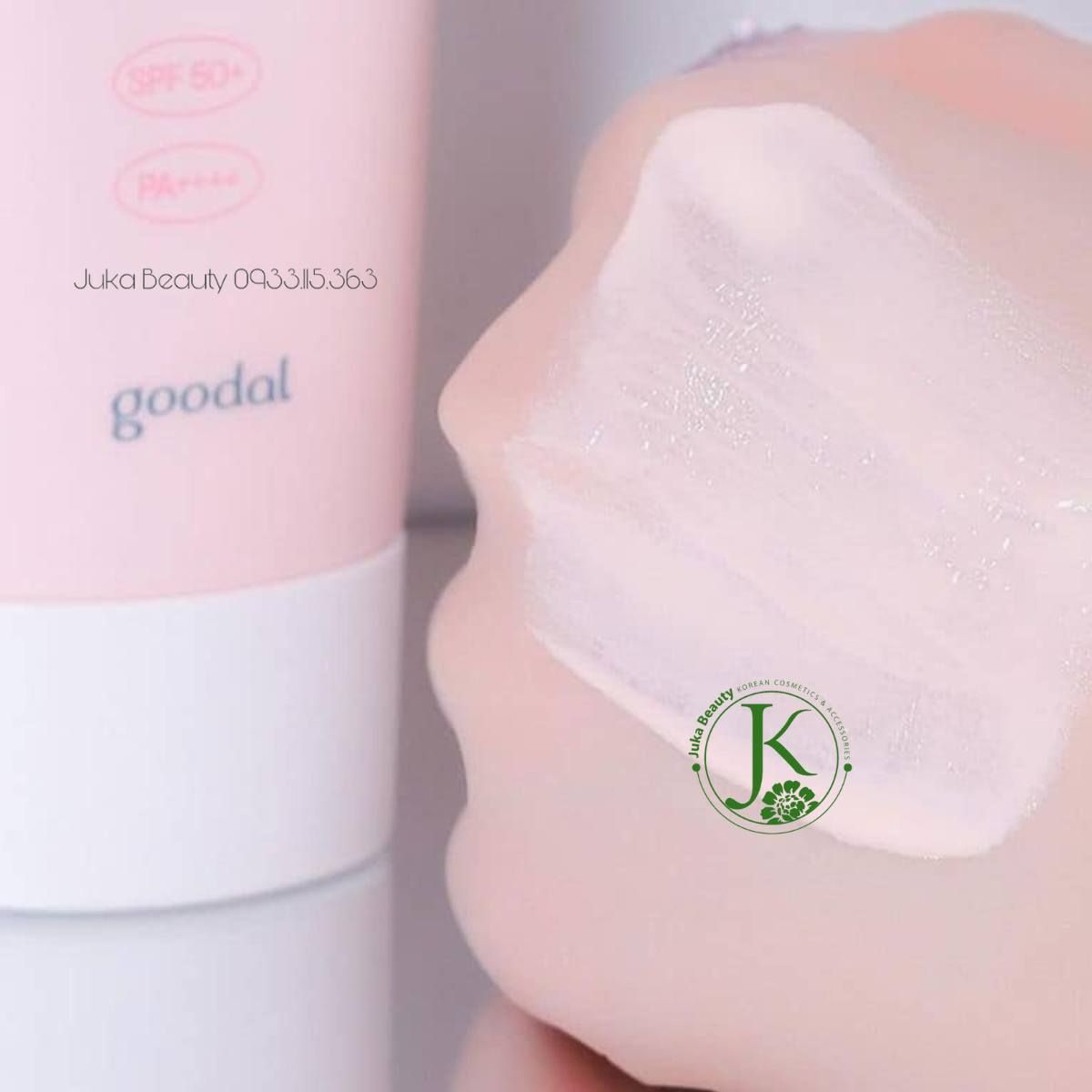  Kem Chống Nắng Nâng Tone Trắng Hồng Goodal Calming Moisture Tone Up Sun Cream SPF50+ PA++++ 50ml 