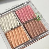  Phấn Bắt Sáng 4 Ô Wakemake Glow Contouring Highlighter Palette 7.8g 