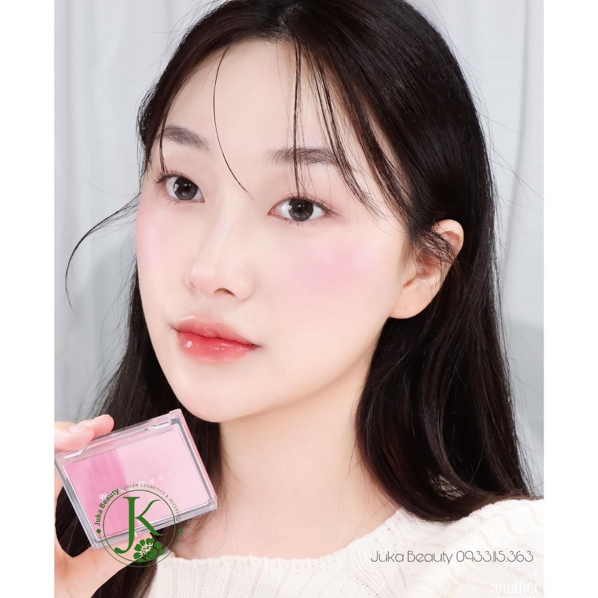  Má Hồng Wakemake Sheer Layering Dual Blusher 5g 