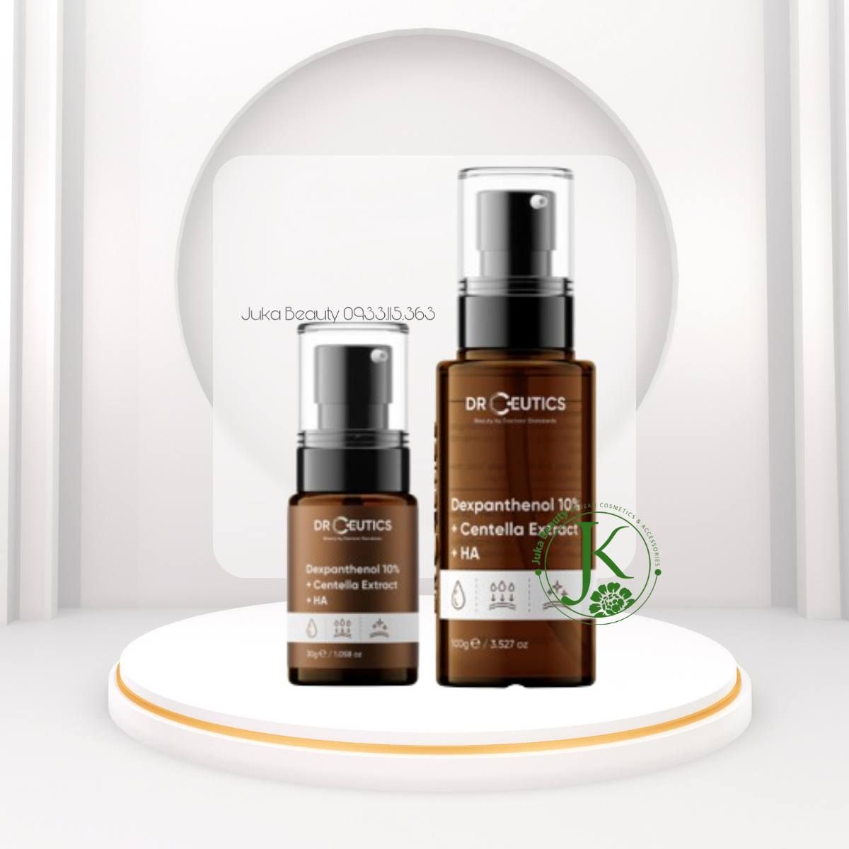  Tinh Chất Cấp ẩm, Phục Hồi Da DRCEUTICS B5 Dexpanthenol 10% + Centella Extract + HA 
