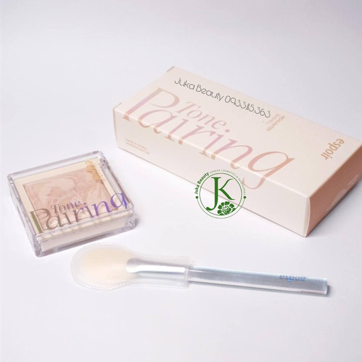  (KÈM CỌ) Phấn Bắt Sáng Espoir Tone Pairing Highlighter 