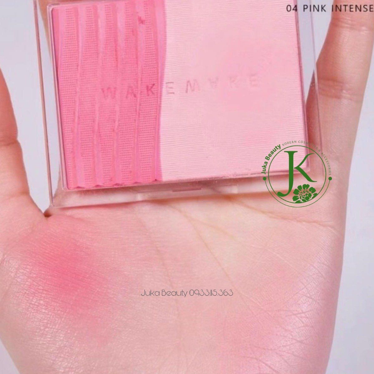  Má Hồng Wakemake Sheer Layering Dual Blusher 5g 