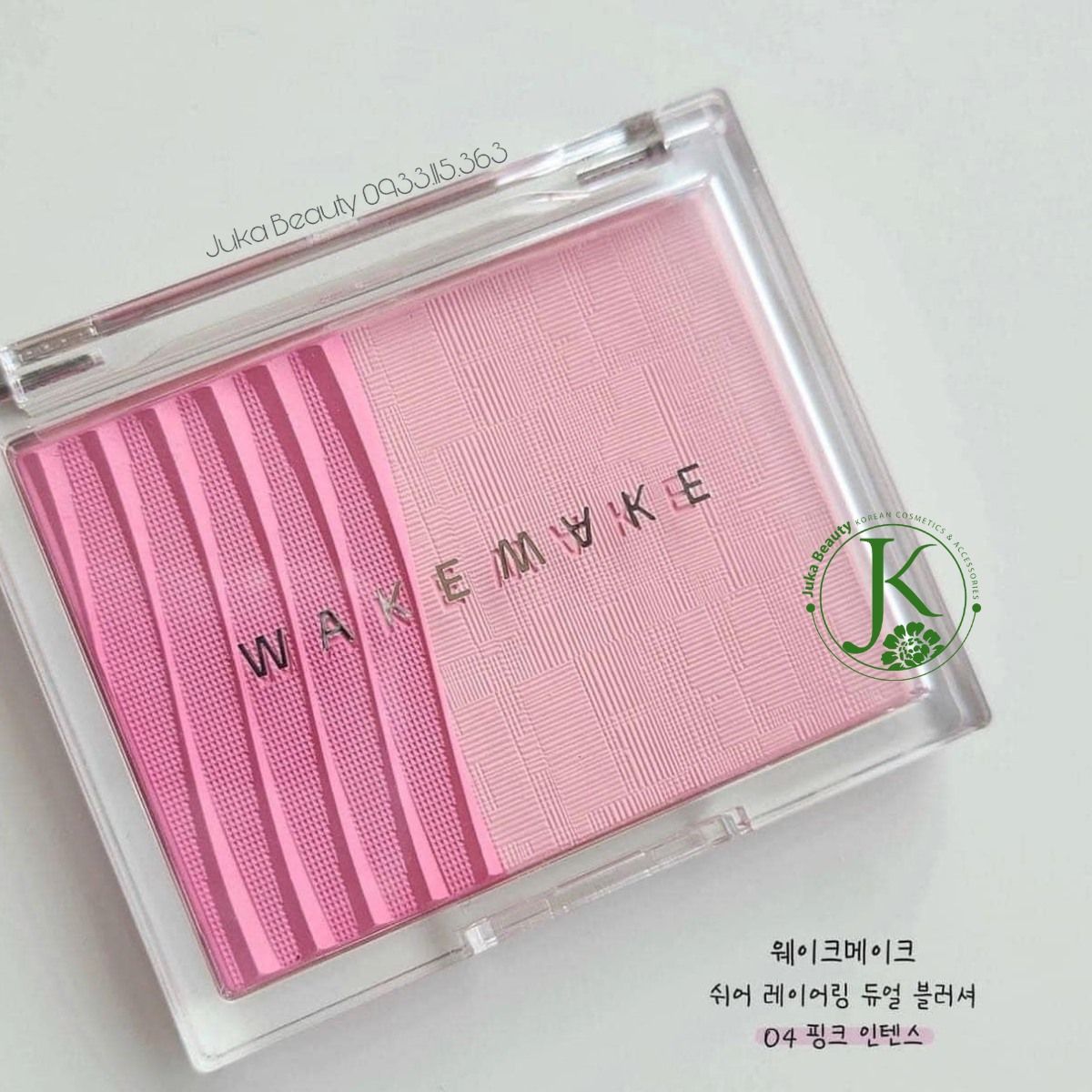  Má Hồng Wakemake Sheer Layering Dual Blusher 5g 