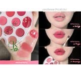  Bảng Son Kem Và Má Hồng Dasique Mood Painting Lip & Cheek Palette 9g (MẪU MỚI) 