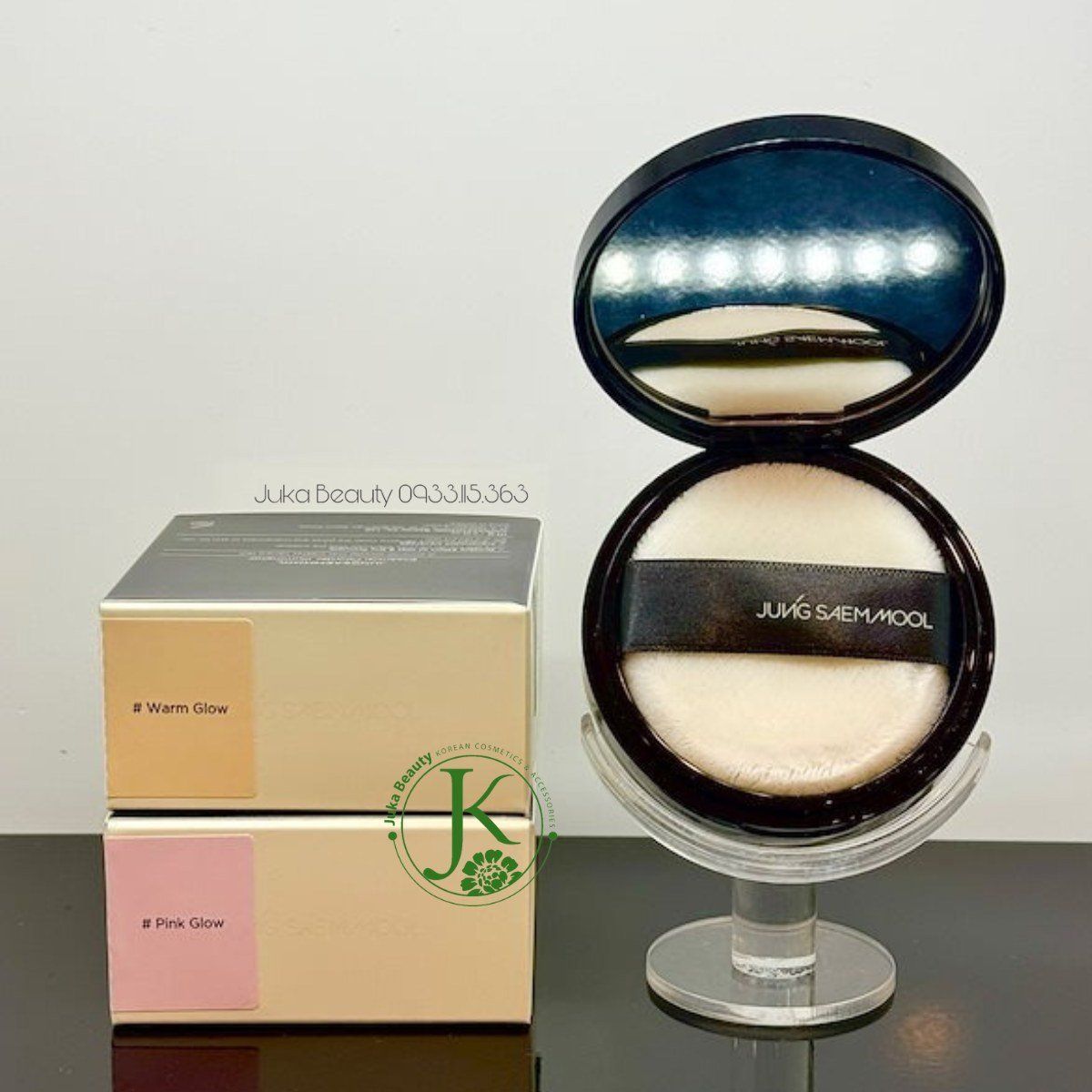  Phấn Phủ Bột Có Nhũ Jung Saem Mool Essential Powder Illuminator 10g 