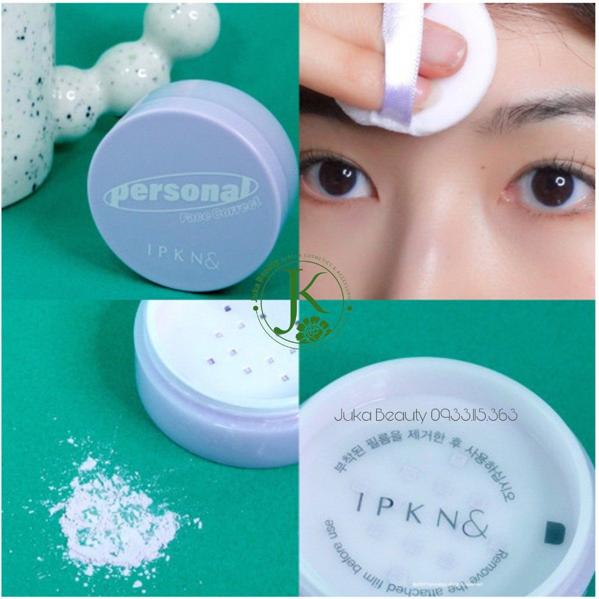  Phấn Phủ Bột IPKN Personal Tone Correcting Powder 4g 