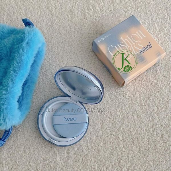  Phấn Nước Cấp ẩm, Căng Bóng Da Fwee Cushion Glass Natural SPF50+ PA+++ 13g 