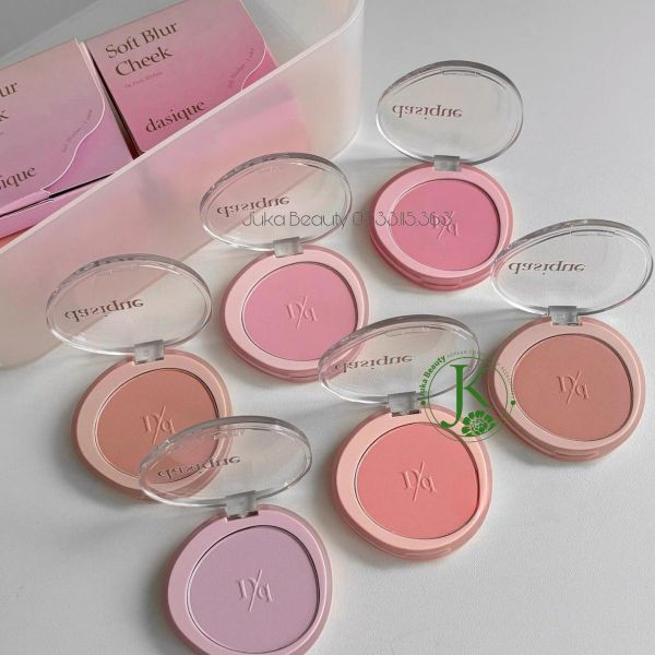  (Mẫu mới) Phấn Má Hồng Dasique Soft Blur Cheek 5.7g 