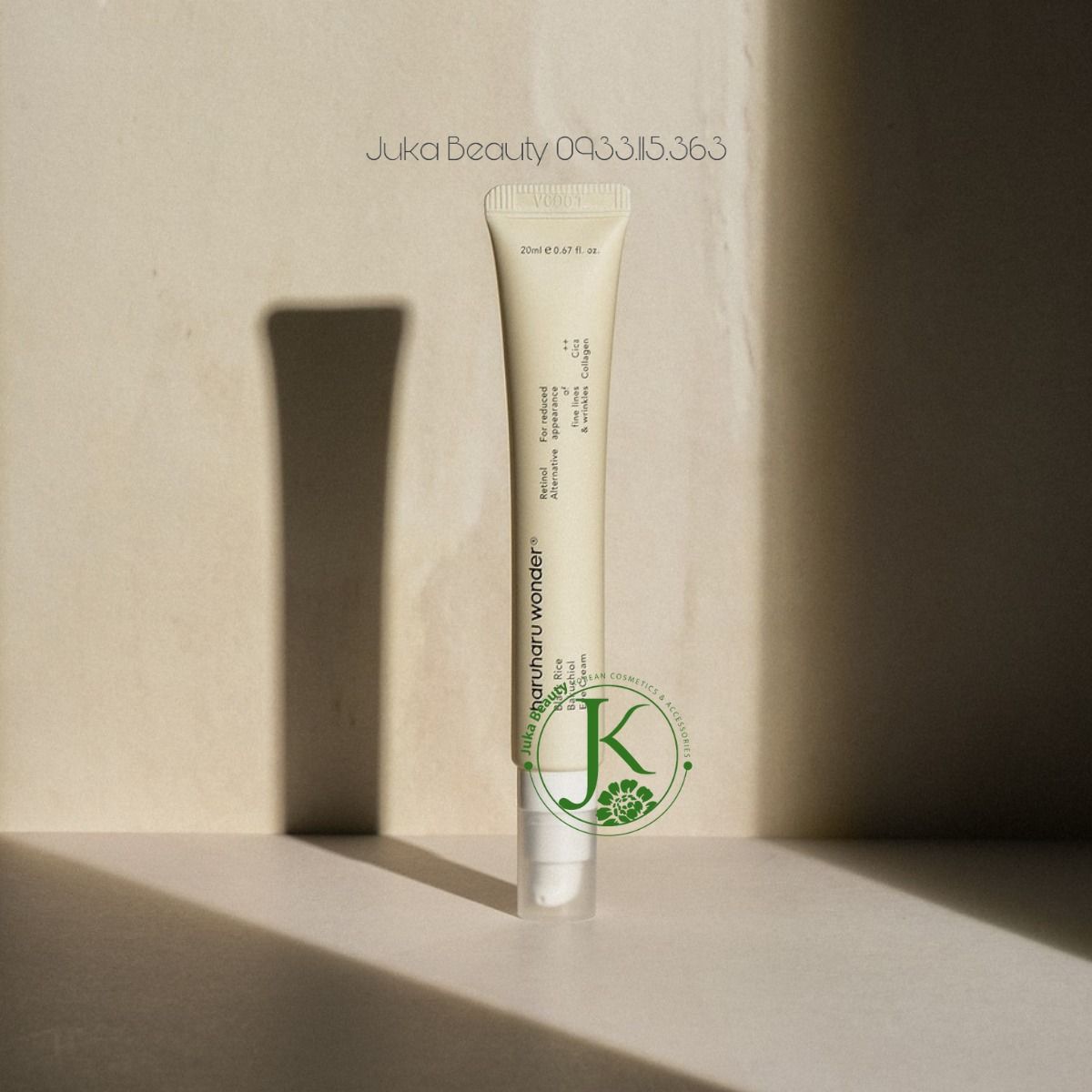  Kem Dưỡng Mắt Haruharu Wonder Black Rice Bakuchiol Eye Cream 20ml 