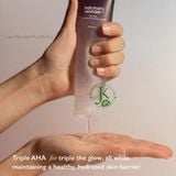  Sữa Rửa Mặt Dạng Gel Haruharu Wonder Black Rice Triple AHA Gentle Cleansing Gel 100ml 