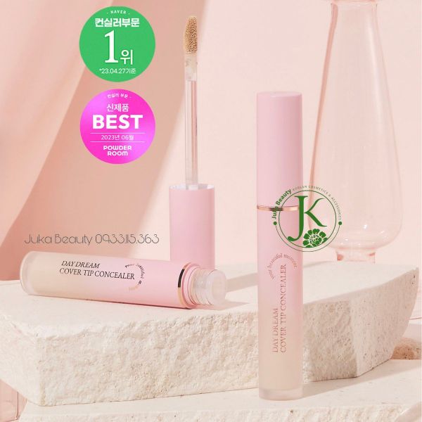  Kem Che Khuyết Điểm Aperire Daydream Cover Tip Concealer SPF30/PA++ 4.5ml 