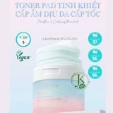  Miếng Bông Cấp Ẩm, Dịu Da Aperire Purity Blue Toner Pad 140ml (70 Miếng) 