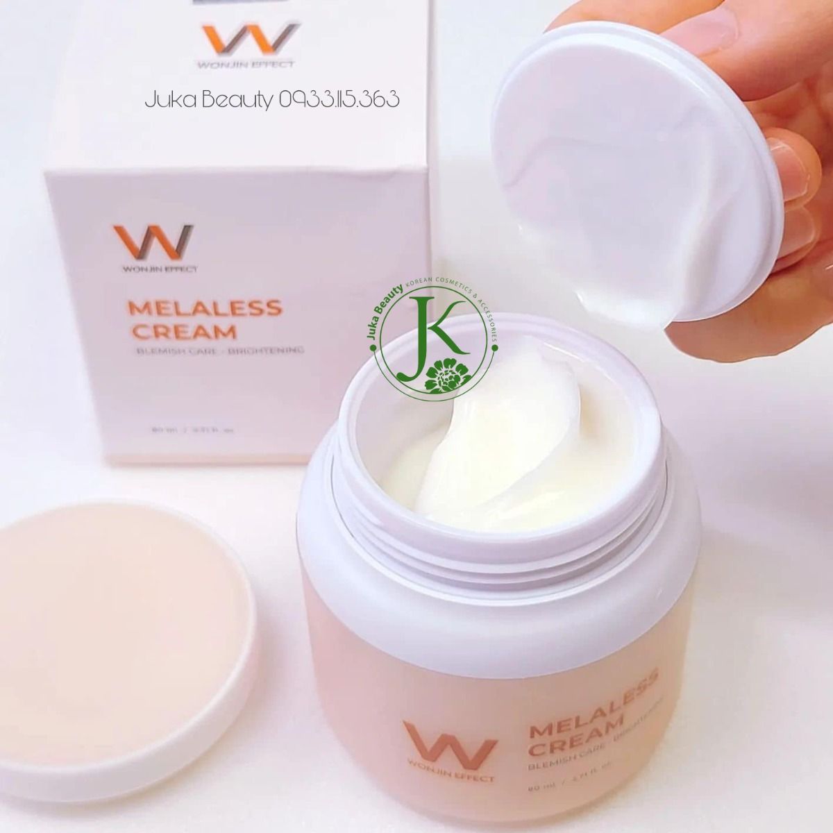  Kem Dưỡng Sáng Da, Mờ Thâm Wonjin Effect Melaless Cream 80g 