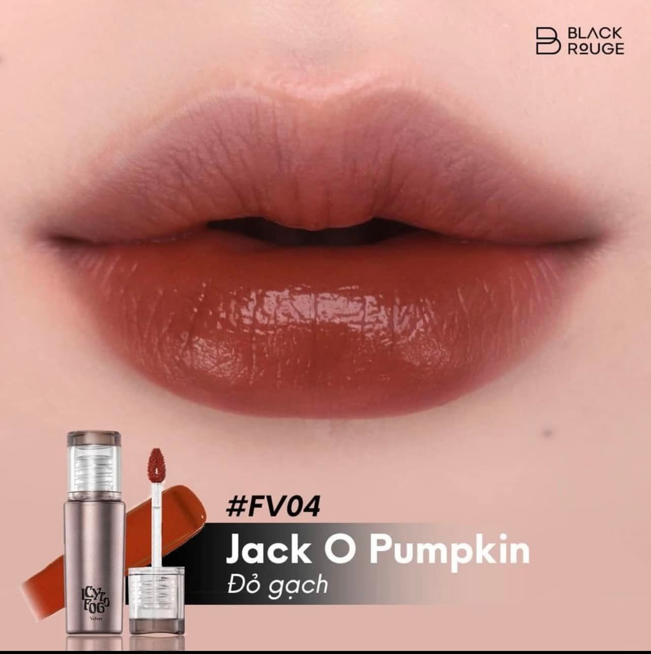  (PHIÊN BẢN MỚI) Son Kem Lì Black Rouge Icy To Fog Velvet Tint 39.6g 