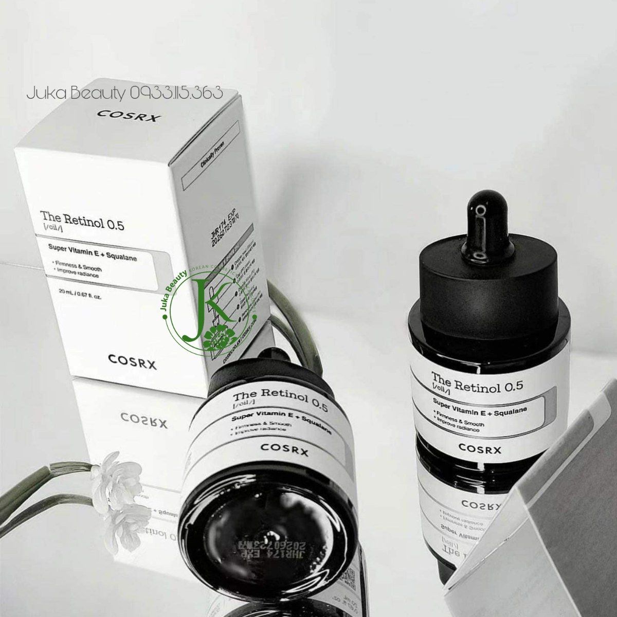  Dầu Dưỡng Ngừa Lão Hóa Cosrx Retinol 0.5 Oil Super Vitamin E + Squalane 20ml 