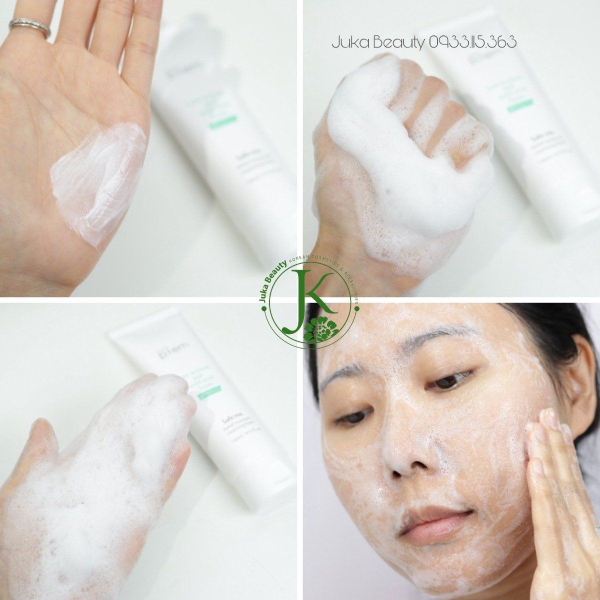  Sữa Rửa Mặt Dưỡng ẩm, Dịu Nhẹ Make P:rem Safe Me Relief Moisture Cleansing Foam 150ml (Mẫu mới) 