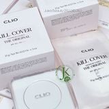  (Kèm lõi) Phấn Nước Clio Kill Cover Founwear Cushion The Original SPF50+ PA+++ 15g*2 