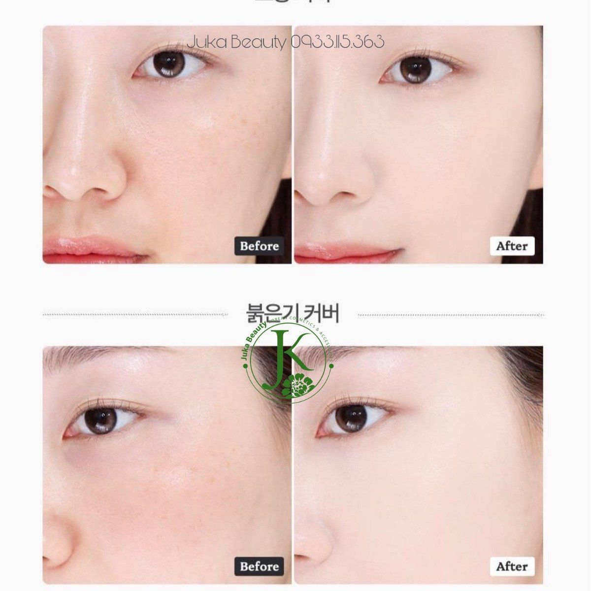  (Kèm lõi) Phấn Nước Clio Kill Cover Founwear Cushion The Original SPF50+ PA+++ 15g*2 