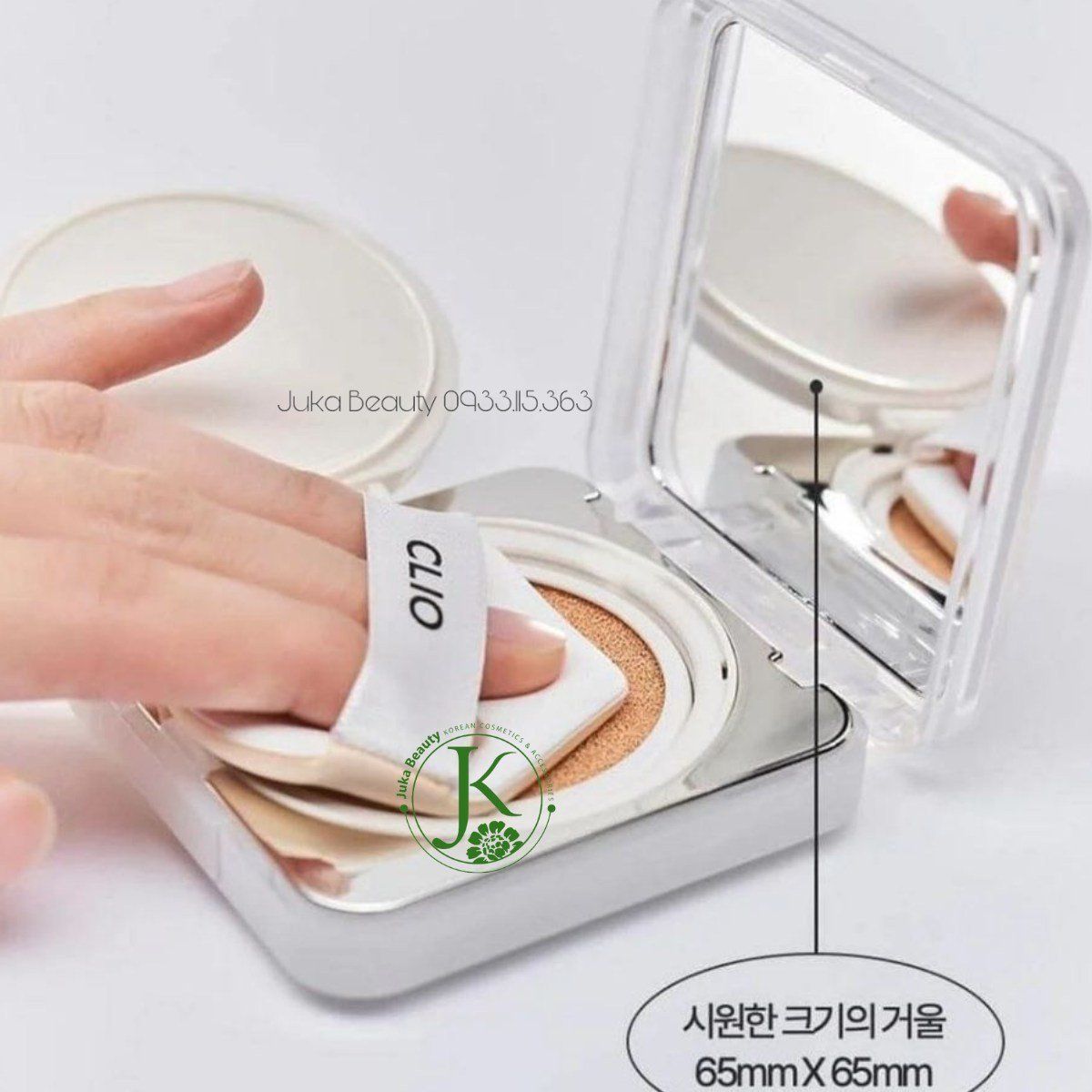  (Kèm lõi) Phấn Nước Clio Kill Cover Founwear Cushion The Original SPF50+ PA+++ 15g*2 