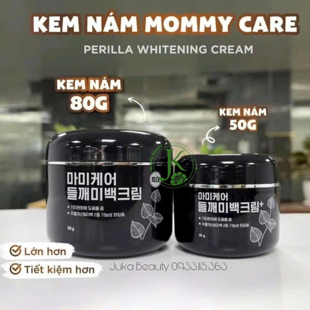  Kem Dưỡng Mờ Thâm Nám, Trắng Da Mommy Care Perilla Whitening Cream 