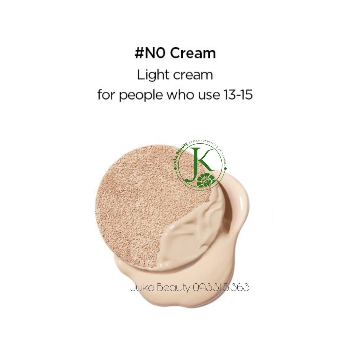  (KÈM LÕI) Phấn Nước Mỏng Nhẹ Jung Saem Mool Masterclass Radiant Cushion SPF50+ PA+++ 15g 