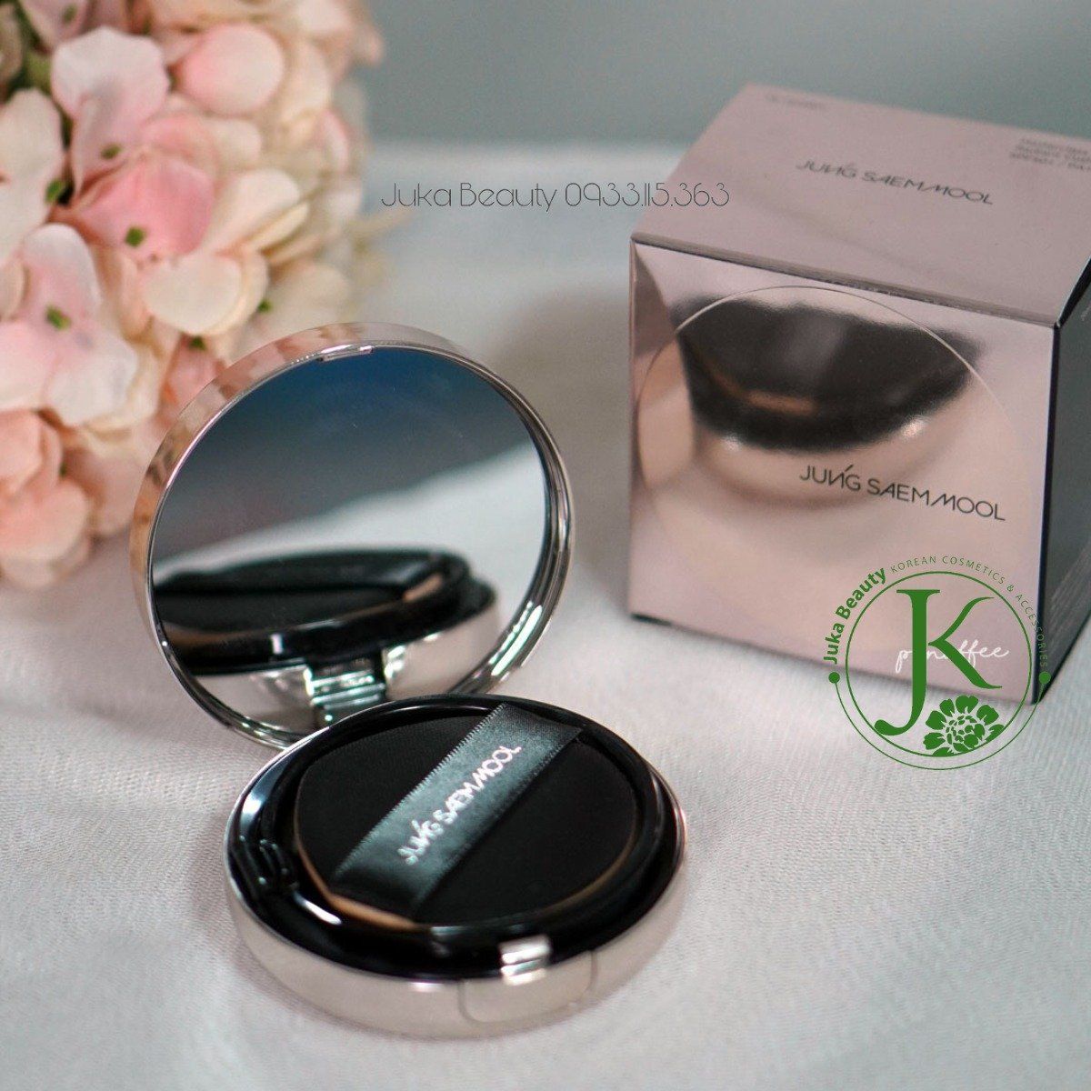  (KÈM LÕI) Phấn Nước Mỏng Nhẹ Jung Saem Mool Masterclass Radiant Cushion SPF50+ PA+++ 15g 
