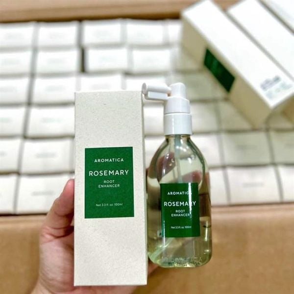  Xịt Dưỡng Hương Thảo, Kích Thích Mọc Tóc Aromatica Rosemary Root Enhancer 100ml 