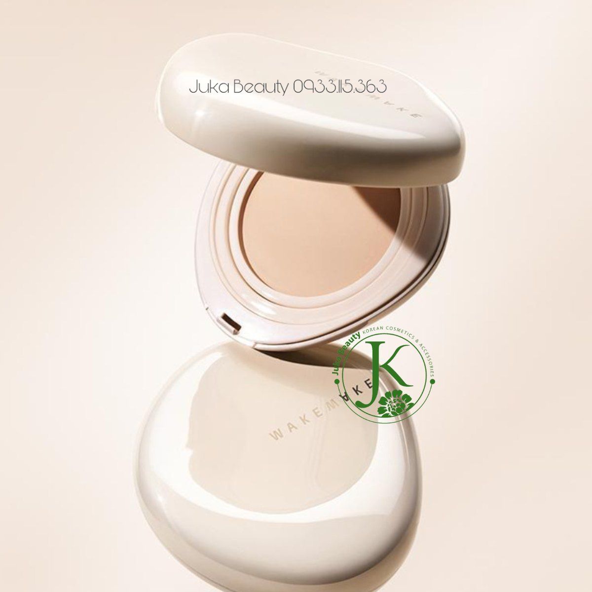  (KÈM LÕI) Phấn Nước Wakemake Water Glow Coating Balm Cushion SPF30 PA++ 12.5g 