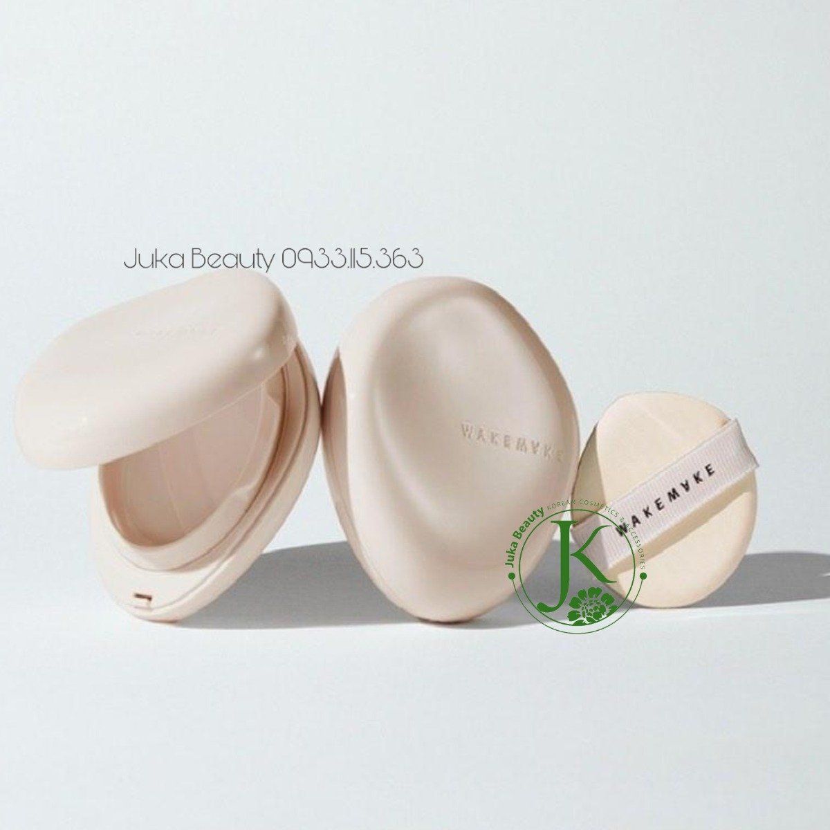  (KÈM LÕI) Phấn Nước Wakemake Water Glow Coating Balm Cushion SPF30 PA++ 12.5g 