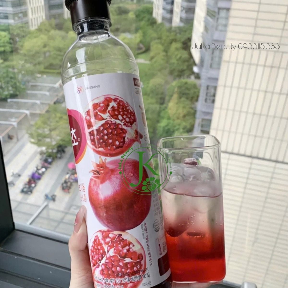  Nước Giấm Lựu Hữu Cơ Daesang Hàn Quốc 500ml/ 900ml 