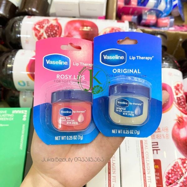 Dưỡng môi mềm, căng mọng Vaseline Lip Therapy 7g 