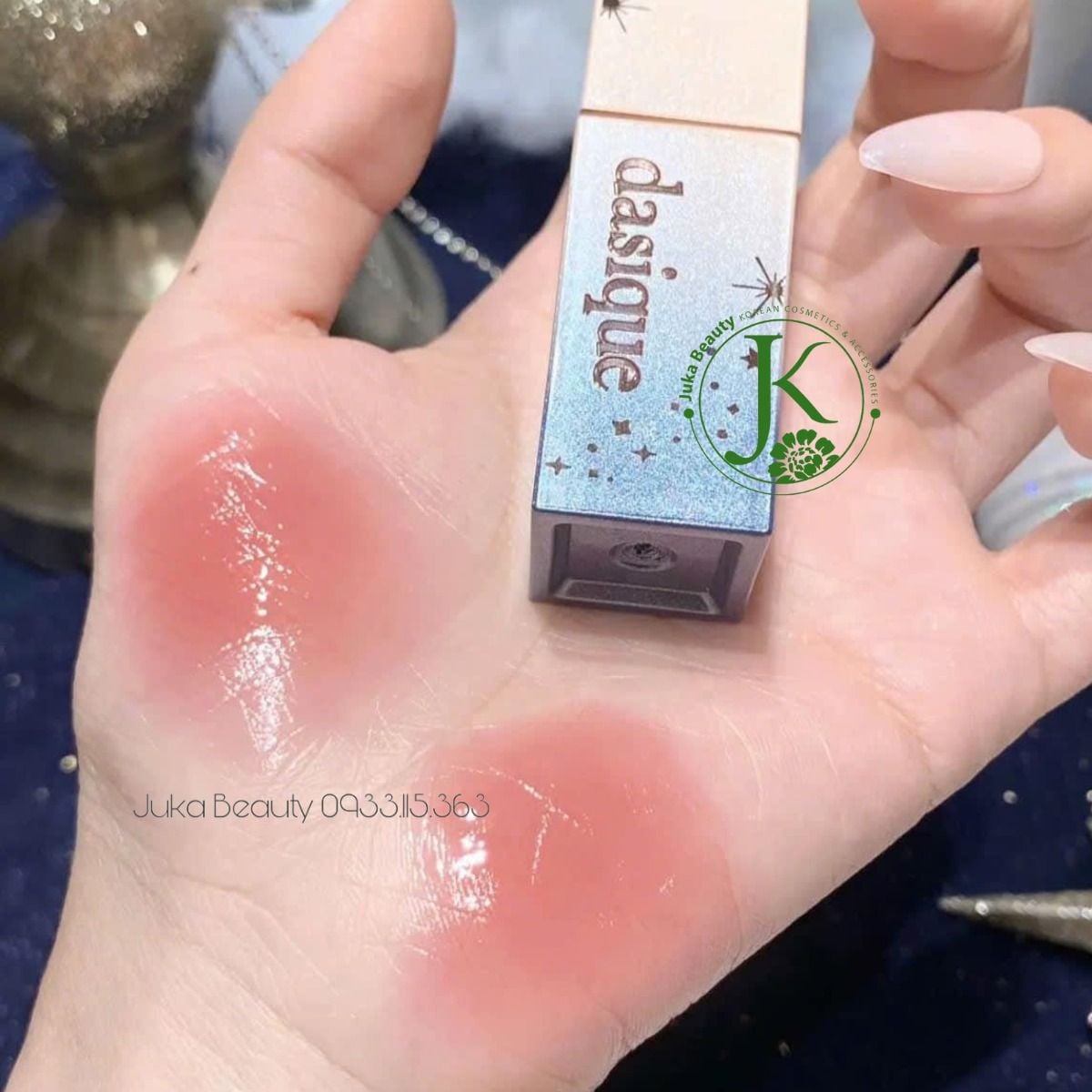  Son Tint Bóng Dasique Juicy Dewy Tint 3.5g (Mẫu mới) 