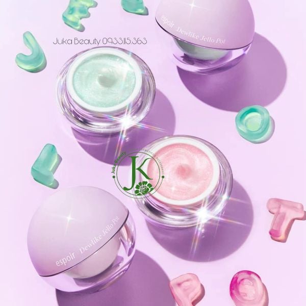  (DATE T4/2026) Gel Bắt Sáng Espoir Dewlike Jello Pot 10g 